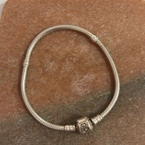 *Authentic* Pandora Bracelet with Barrel Clasp